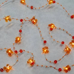 18ct. Leaf & Beads Icon LED String Lights by Ashland®