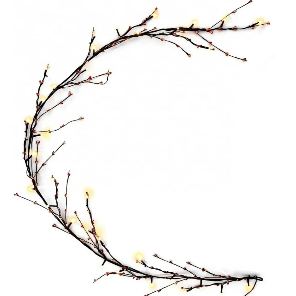 33ct. Leaf Bud Garland String Lights by Ashland®