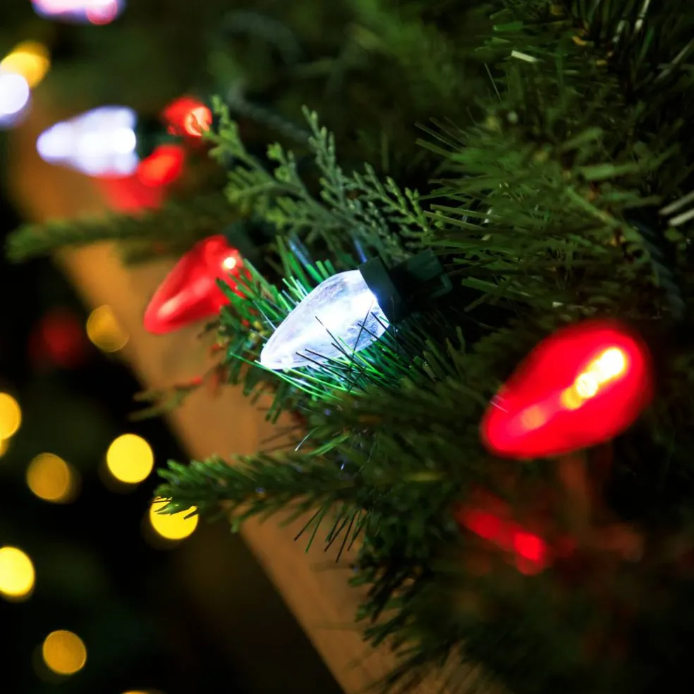 25ct. LED C7 Christmas String Lights