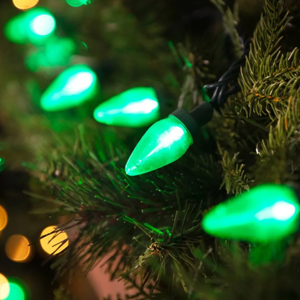 25ct. LED C7 Christmas String Lights