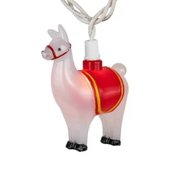 10ct. Llama Patio String Lights