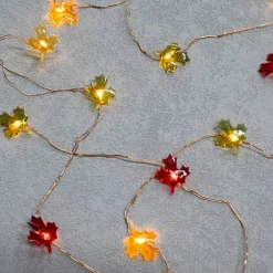 18ct. Maple Leaf Icon LED String Lights by Ashland®