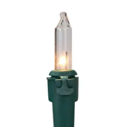100ct. Mini Christmas String Lights with Green Wire