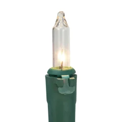 100ct. Mini Christmas String Lights with Green Wire