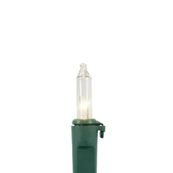 100ct. Mini Christmas String Lights with Green Wire