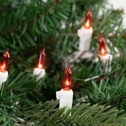 100ct. Mini Christmas String Lights with White Wire