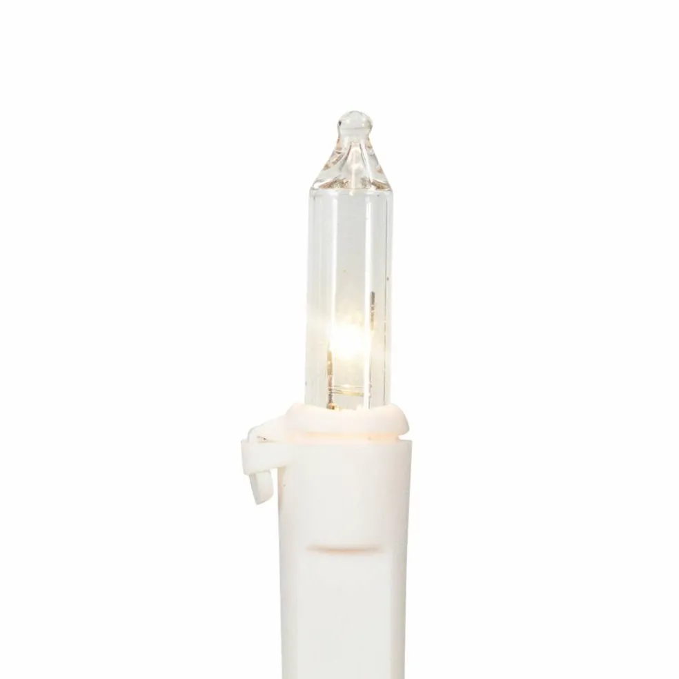 100ct. Mini Christmas String Lights with White Wire