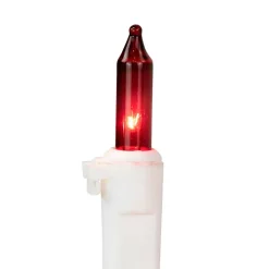 100ct. Mini Christmas String Lights with White Wire