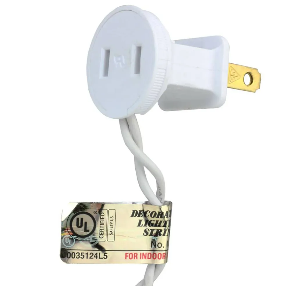 100ct. Mini Christmas String Lights with White Wire