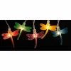 10ct. Multicolored Dragonfly Outdoor Patio Lights