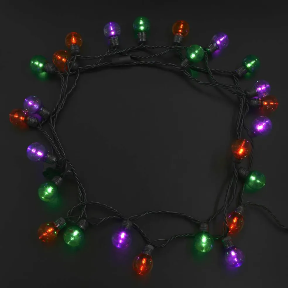 25ct. Multicolor Globe LED String Lights by Ashland®