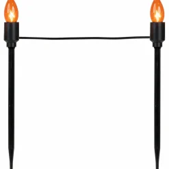 10ct. Orange C9 Bulb Halloween Pathway Markers