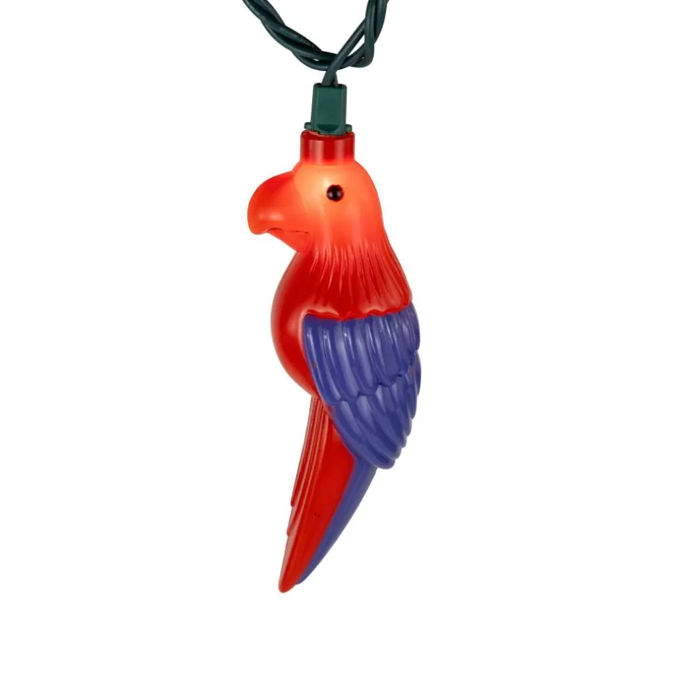 10ct. Parrot Patio String Lights
