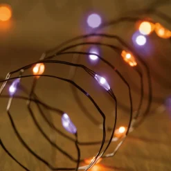 50ct. Purple & Orange Color Changing LED String Lights by Ashland®