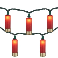 10ct. Shotgun Shells Patio String Lights