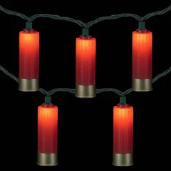 10ct. Shotgun Shells Patio String Lights