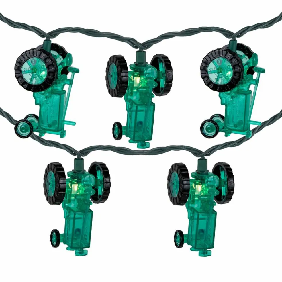 10ct. Tractor Patio String Lights