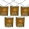 10ct. Tropical Bamboo Outdoor Patio String Lights