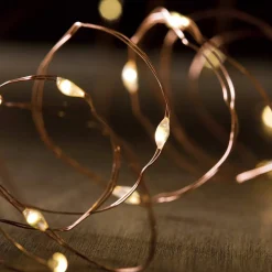 50ct. Warm White & Amber LED String Lights by Ashland®