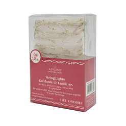80ct. Warm White LED Firecracker String Lights on Silver Wire by Ashland®