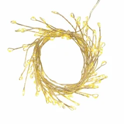 80ct. Warm White LED Firecracker String Lights on Silver Wire by Ashland®