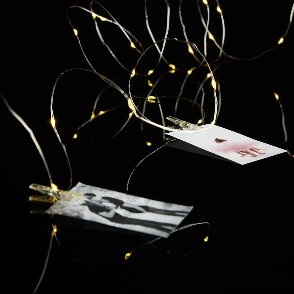 45ct. Warm White LED Iridescent Clip Lights by Ashland®