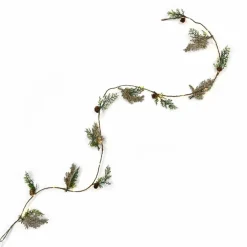 18ct. Warm White LED Pinecone Garland String Lights by Ashland®