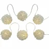 18ct. Warm White LED Silver Wire Ball String Lights by Ashland®