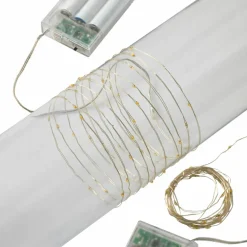 40ct. Warm White LED String Lights with Silver Wire by Ashland®, 2ct.