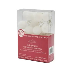 12ct. Warm White LED White Fuzzy String Lights by Ashland®