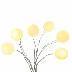 12ct. Warm White LED White Fuzzy String Lights by Ashland®