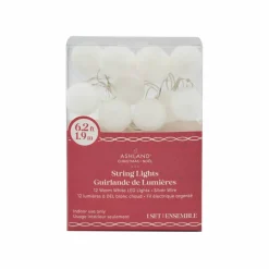 12ct. Warm White LED White Fuzzy String Lights by Ashland®