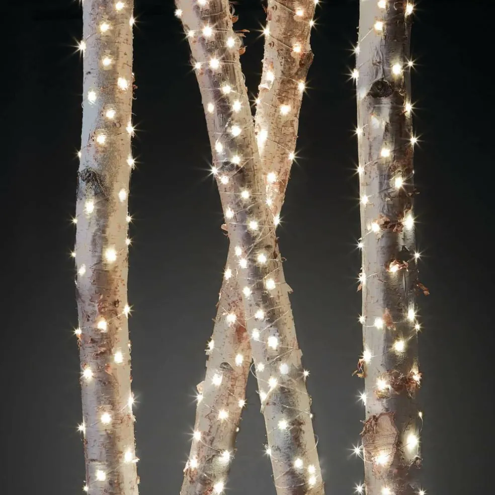 40ct. Warm White Silver Wire LED String Lights by Ashland®