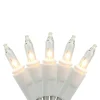 20ct. White Outdoor Mini Patio Umbrella String Lights