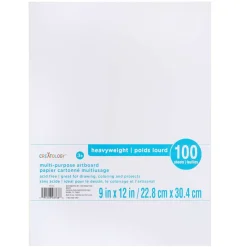 100 ct. 9" x 12" Artboard by Creatology™
