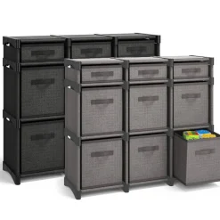 Cube Storage Organizer with Bins for Bedroom, Living Room, Office
