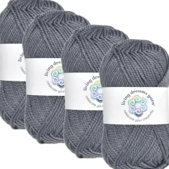 CUDDLEBUG DK YARN - All Natural Superwash Merino Rayon Blend Yarn.