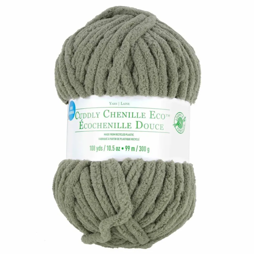 Cuddly Chenille Eco™ Yarn by Loops & Threads™