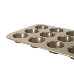 Cuisipro 12-Cup Steel Nonstick Muffin Baking Pan