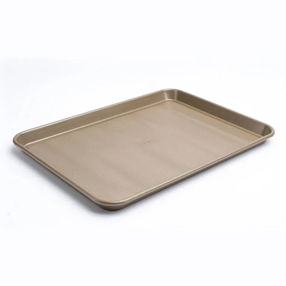 Cuisipro 17.5 x 11.75-Inch Rectangular Steel Nonstick Baking Sheet Pan