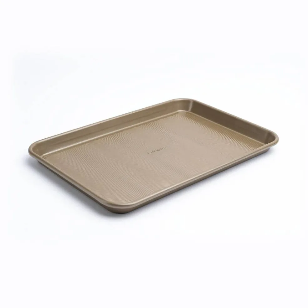 Cuisipro 13.5 x 9.5-Inch Rectangular Steel Nonstick Baking Sheet Pan