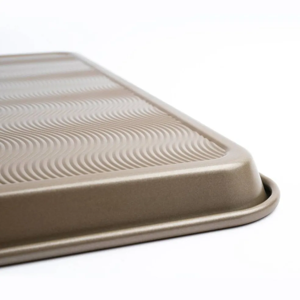 Cuisipro 15.5 x 10.5-Inch Rectangular Steel Nonstick Baking Sheet Pan