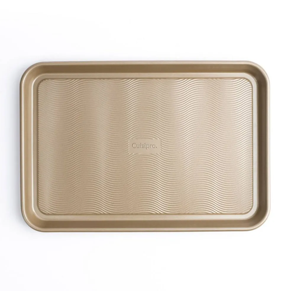 Cuisipro 15.5 x 10.5-Inch Rectangular Steel Nonstick Baking Sheet Pan