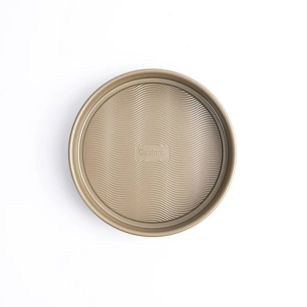 Cuisipro 9.5 x 2-Inch Round Steel Nonstick Baking and Cake Pan