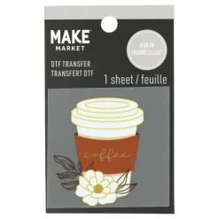 Cup of Coffee Direct to Film Transfer by Make MarketĀ®