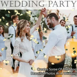 20+ Cups of Mix Dried Bio Flower Rose Petals Confetti, 2 QT Ivory White Roses & Eucalyptus Leaves, Real Petals for Wedding Parties Romantic Gifts