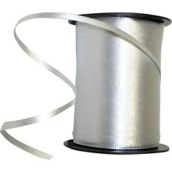 Curling Ribbon --- 3/16 in x 500 yards --- Silver Color
