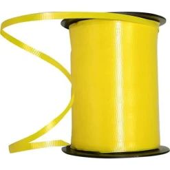 Curling Ribbon --- 3/16 in x 500 yards --- Yellow Color