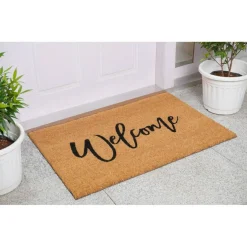 Cursive Doormat