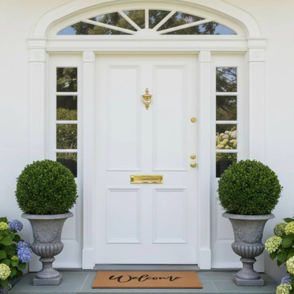 Cursive Doormat